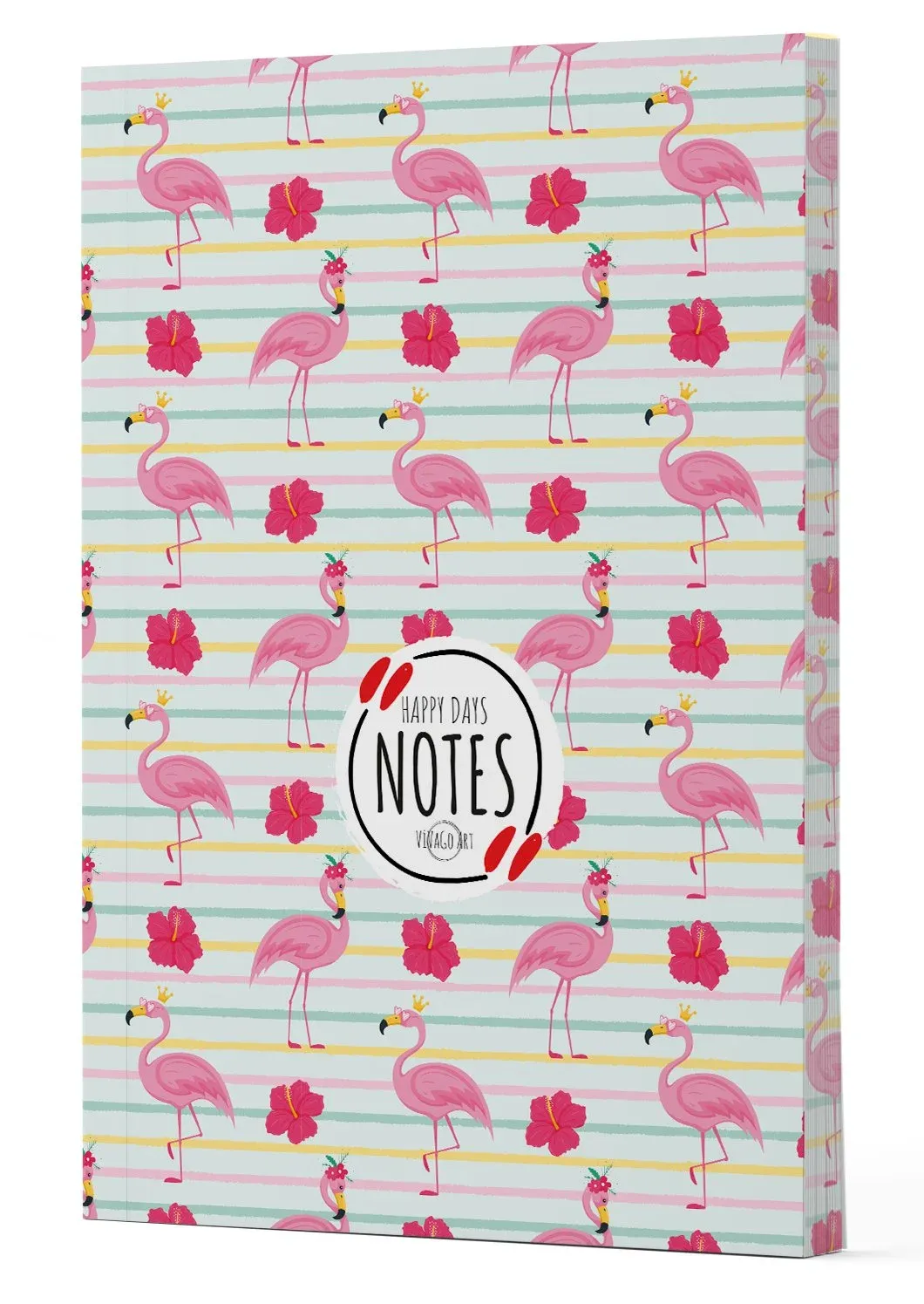 Vivago Art Flamingo 2 - Defter 14x20 Cm