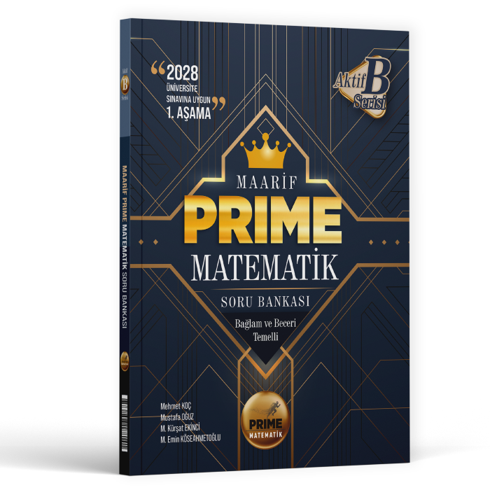 2027 Aktif Öğrenme Yayınları Tyt Prime Maarif Matematik Soru Bankası