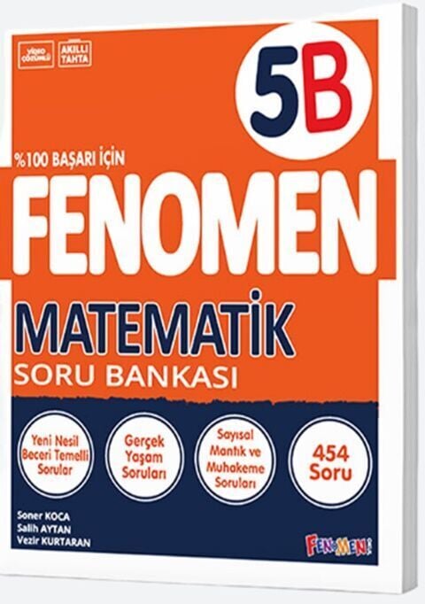 2026 Fenomen Yayıncılık 5.Sınıf Matematik B Soru Bankası