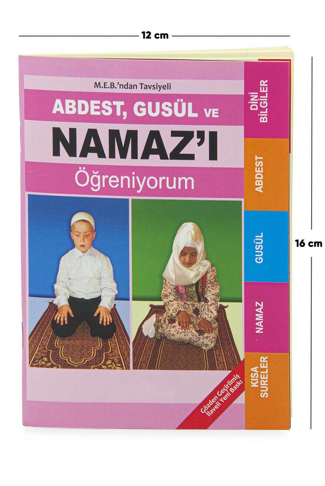 Seda Yayınları Abdest, Gusül ve Namazı Öğreniyorum Cep Boy Kod: 090