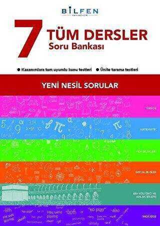 Bilfen Yayıncılık 7.Sınıf Tüm Dersler Soru Bankası