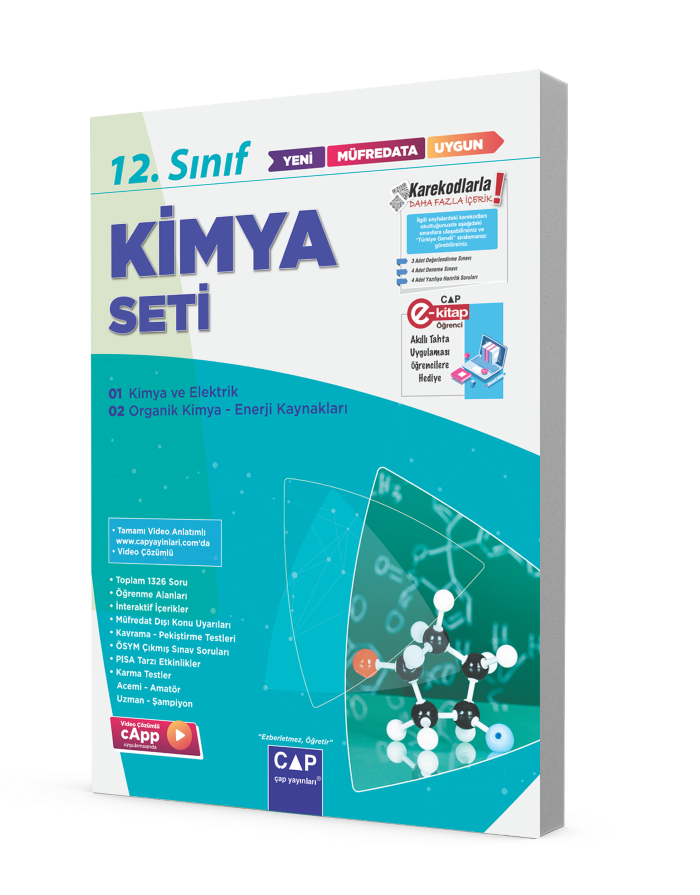 Çap Yayınları 12.Sınıf Kimya Fasikül Seti