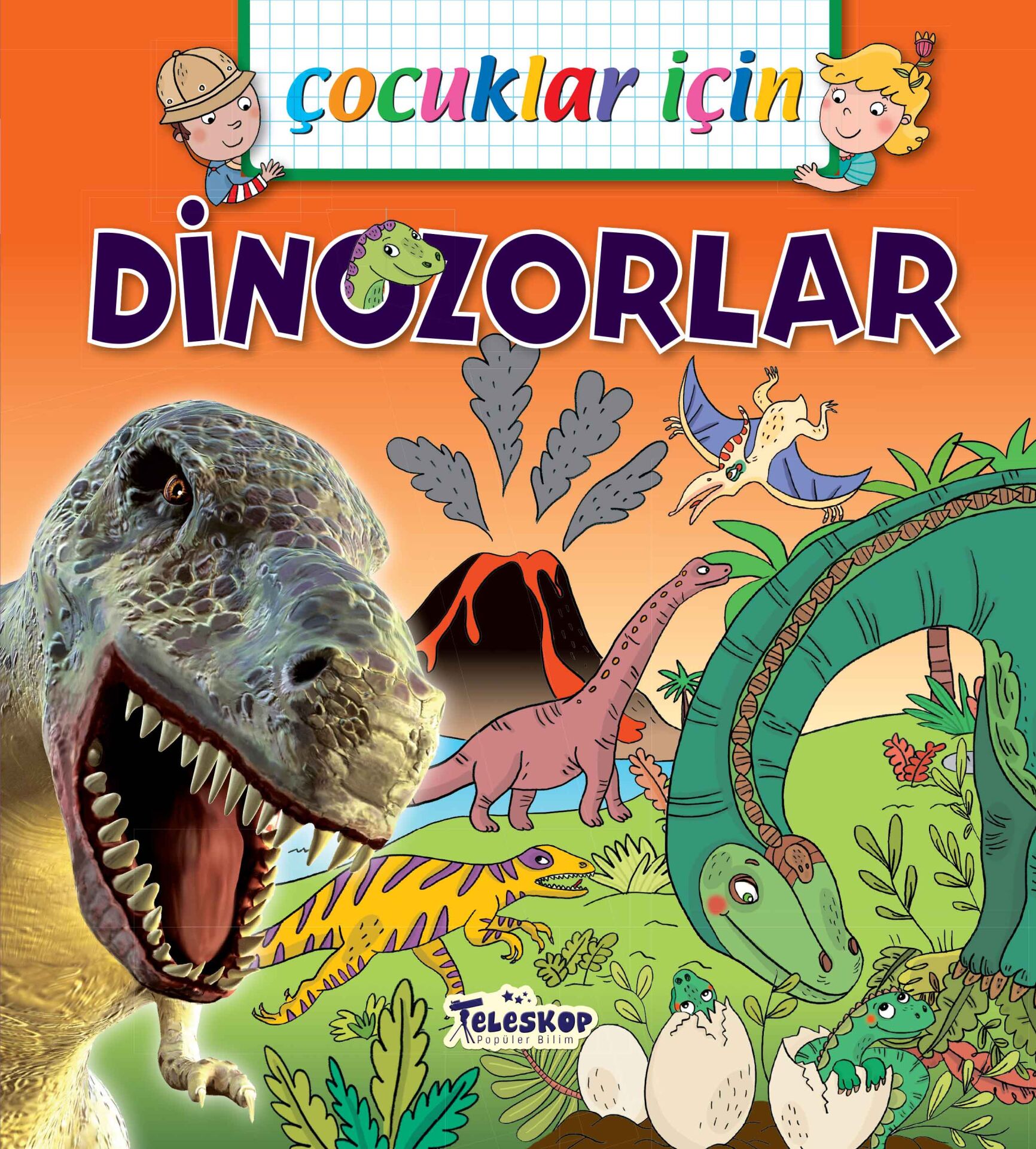 Teleskop Çocuklar İçin Serisi  Dinozorlar