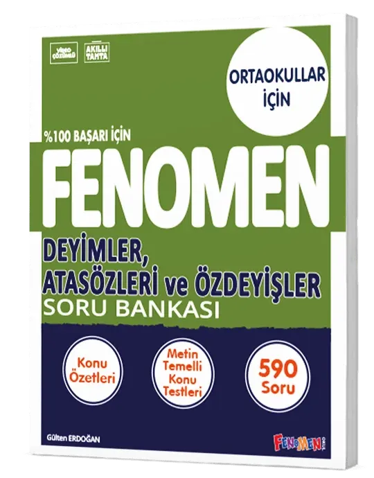 2027 Fenomen Yayıncılık 8.Sınıf Deyimler Atasözleri Ve Özdeyişler Soru Bankası