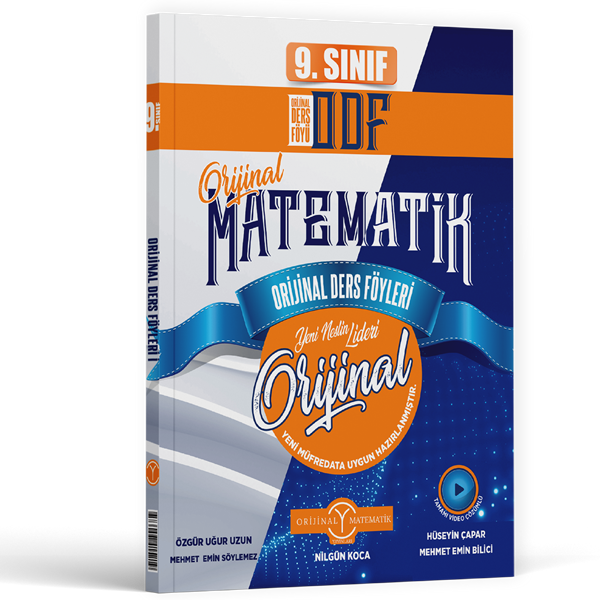 2024 Orijinal Yayınları 9.Sınıf Matematik Odf-Kdt Fasikül Seti