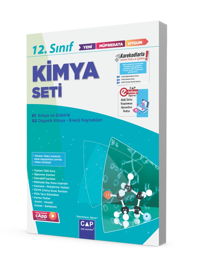 Çap Yayınları 12.Sınıf Kimya Fasikül Seti