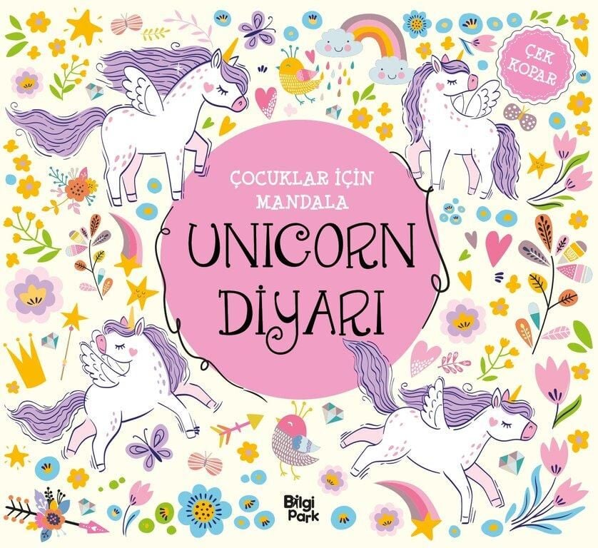 Çocuklar İçin Mandala Unicorn Diyarı