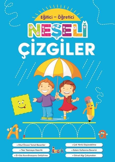 Bıcırık Yayınları Eğitici Öğretici - Neşeli Çizgiler