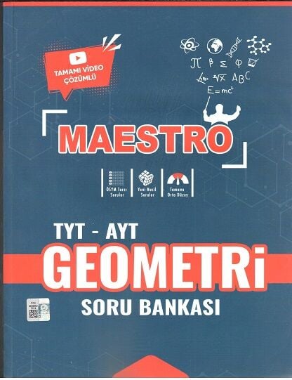 2027 Apotemi Yayınları Maestro Tyt Ayt Geometri Soru Bankası