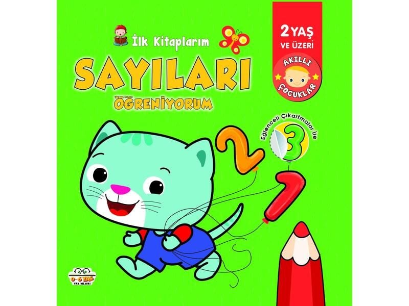 0-6 Yaş Yayınları İlk Kitaplarım Sayıları Öğreniyorum 2+Yaş