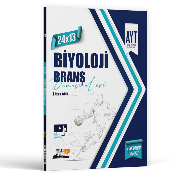 2027 Hız ve Renk Yayınları AYT Biyoloji 24 x 13 Denemeleri