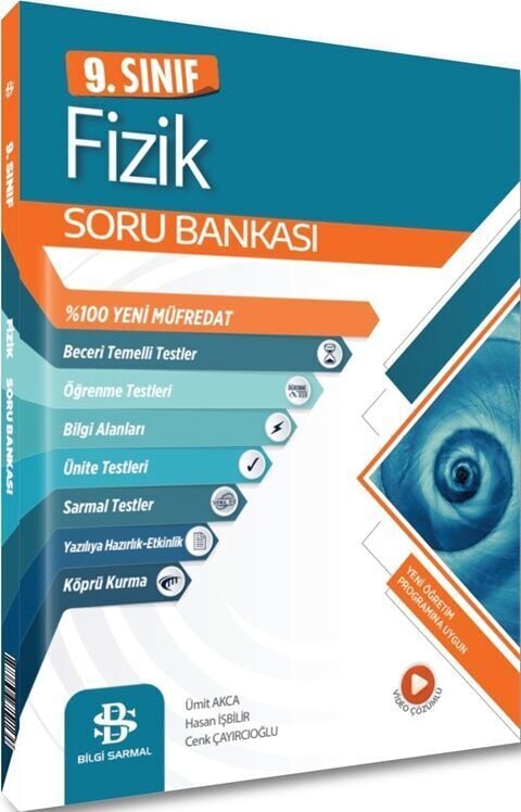2027 Bilgi Sarmal Yayınları 9.Sınıf Fizik Soru Bankası