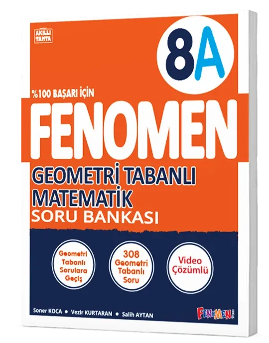 2027 Fenomen Yayıncılık 8.Sınıf Geometri Tabanlı Matematik (A) Soru Bankası