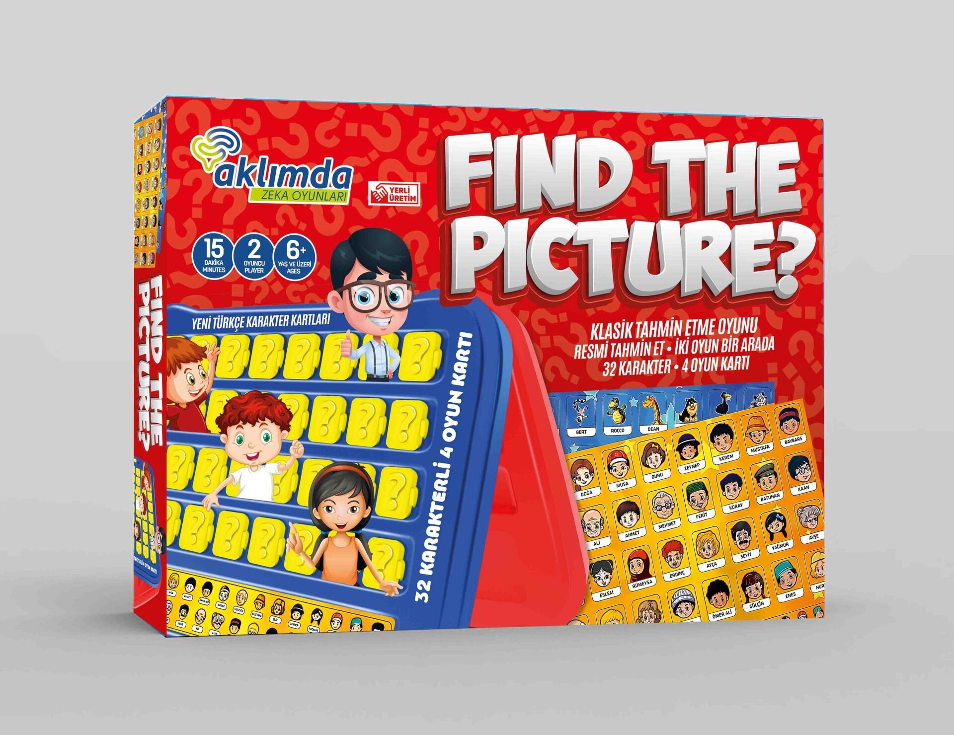 Aklımda Zeka Oyunları Find The Picture Klasik Tahmin Oyunu