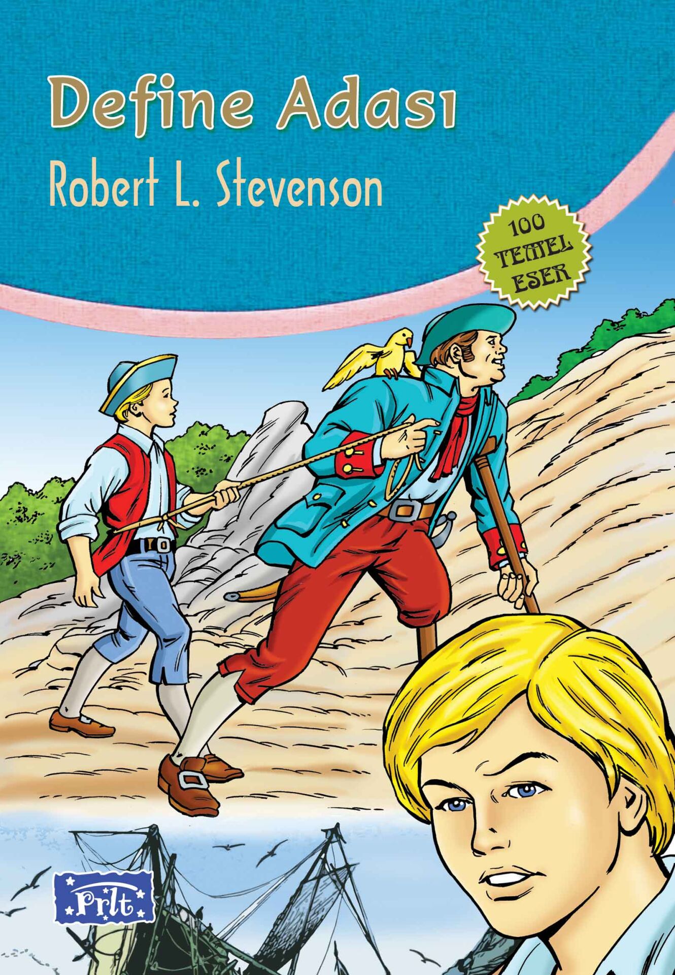 Parıltı Yayıncılık Define Adası / 100 Temel Eser-İlköğretim