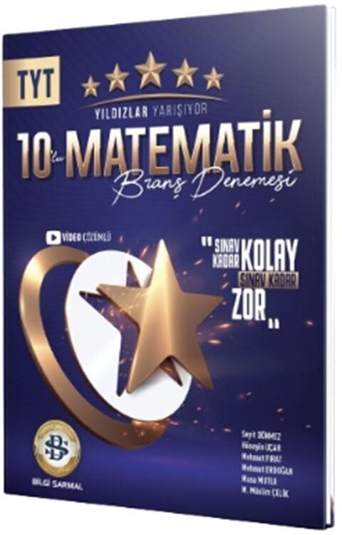 Bilgi Sarmal Tyt Matematik Yıldızlar Yarışıyor 10 Lu Branş Denemesi 2026