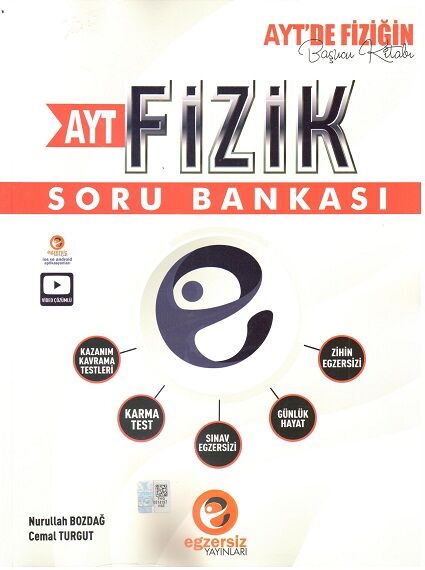 Egzersiz Yayınları Ayt Fizik Soru Bankası