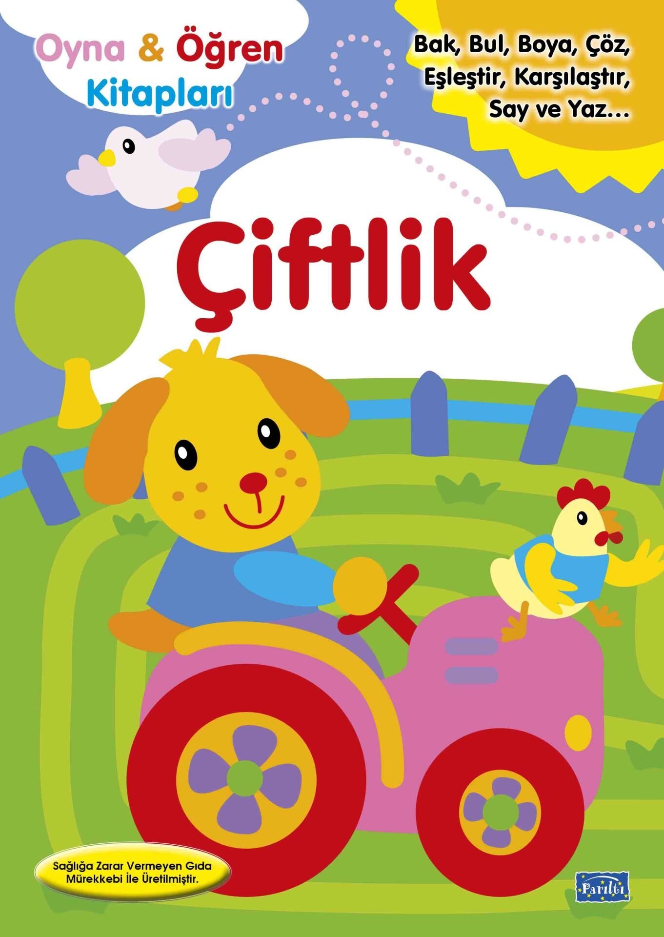 Parıltı Yayıncılık Oyna & Öğren Kitapları - Çiftlik