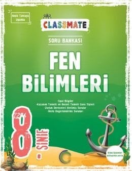 Okyanus Yayıncılık 8.Sınıf Classmate Fen Bilimleri Soru Bankası