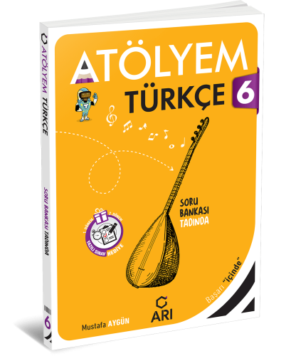 2026 Arı Yayıncılık 6.Sınıf Türkçemino Türkçe Atölyem  + Yazılı Eki