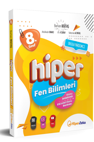 Hiper Zeka Yayınları 8. Sınıf Hiper Fen Bilimleri Konu Anlatımlı & Soru Bankası 2026