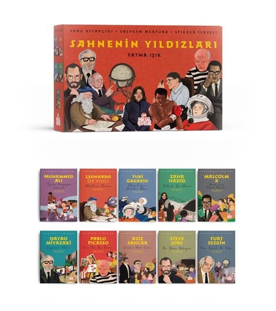 Nesil Çocuk Yayınları Sahnenin Yıldızları 10 Kitap Set
