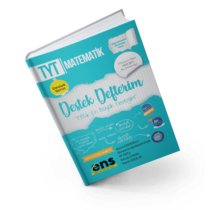 Ens Destek Yayınları Tyt Matematik Destek Defterim