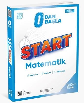 Üç Dört Beş Yayıncılık Start Matematik Soru Bankası