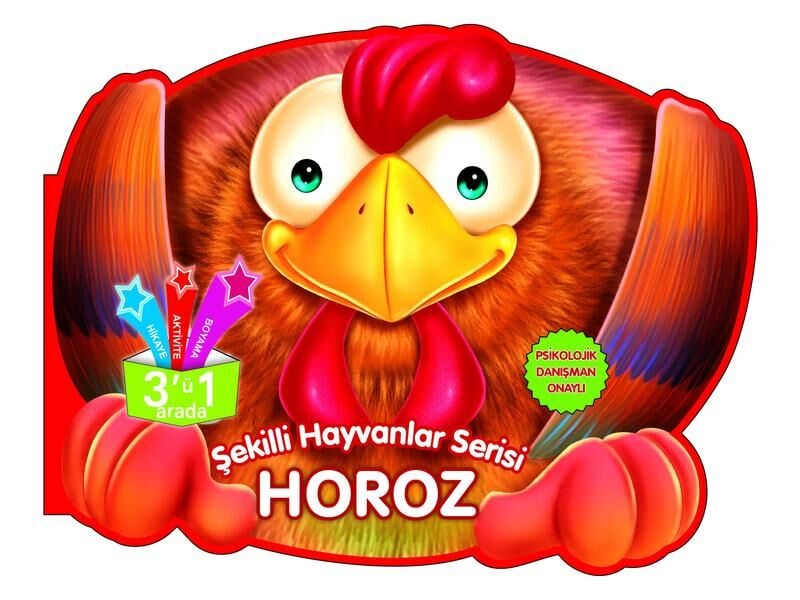Parıltı Yayıncılık Şekilli Hayvanlar Horoz
